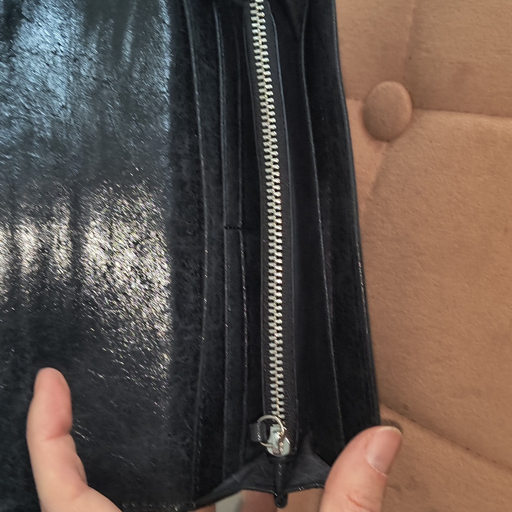 Botkier Trigger Flap Leather Wallet Black - Picture 10 of 12